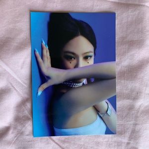 BLACKPINK official THE ALBUM jennie Kim postcard